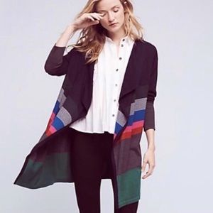 Anthropologie Lili’s Closet Open Front Striped M